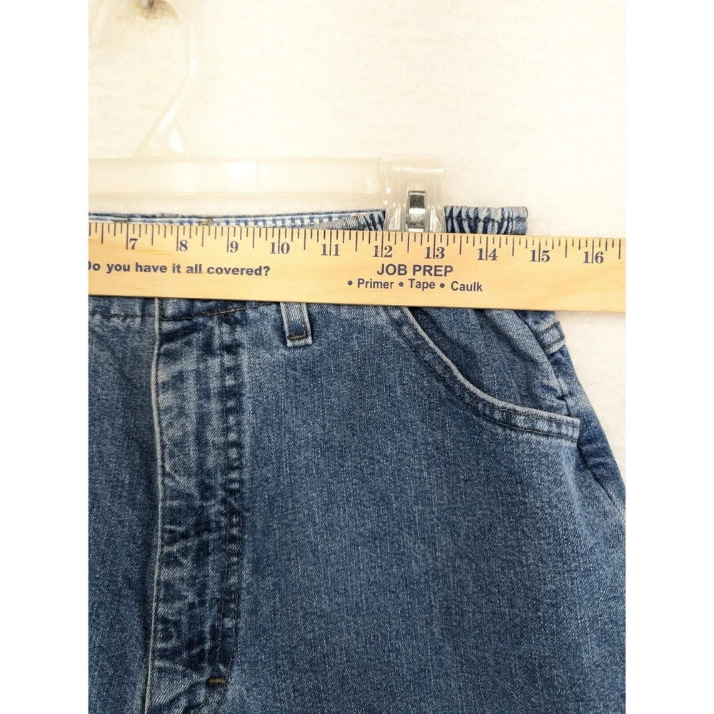 LEE Original Loose Mom Jean med wash High Rise VTG 90s 12M‎ 20